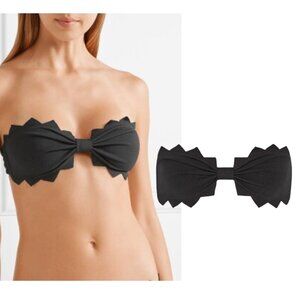MARYSIA Honolulu bandeau bikini top strapless zig zag